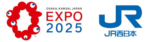 『OSAKA,KANSAI,JAPAN EXPO2025』『JR西日本グループ』SILVER PARTNER